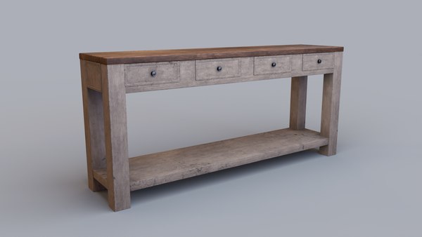 modelo 3d Mesa de consola - TurboSquid 1610910