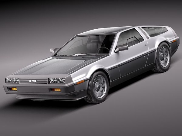 delorean dmc-12 sport 3d lwo