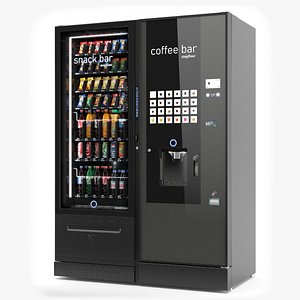 Vending machines LuceZero  SideSnack 3D