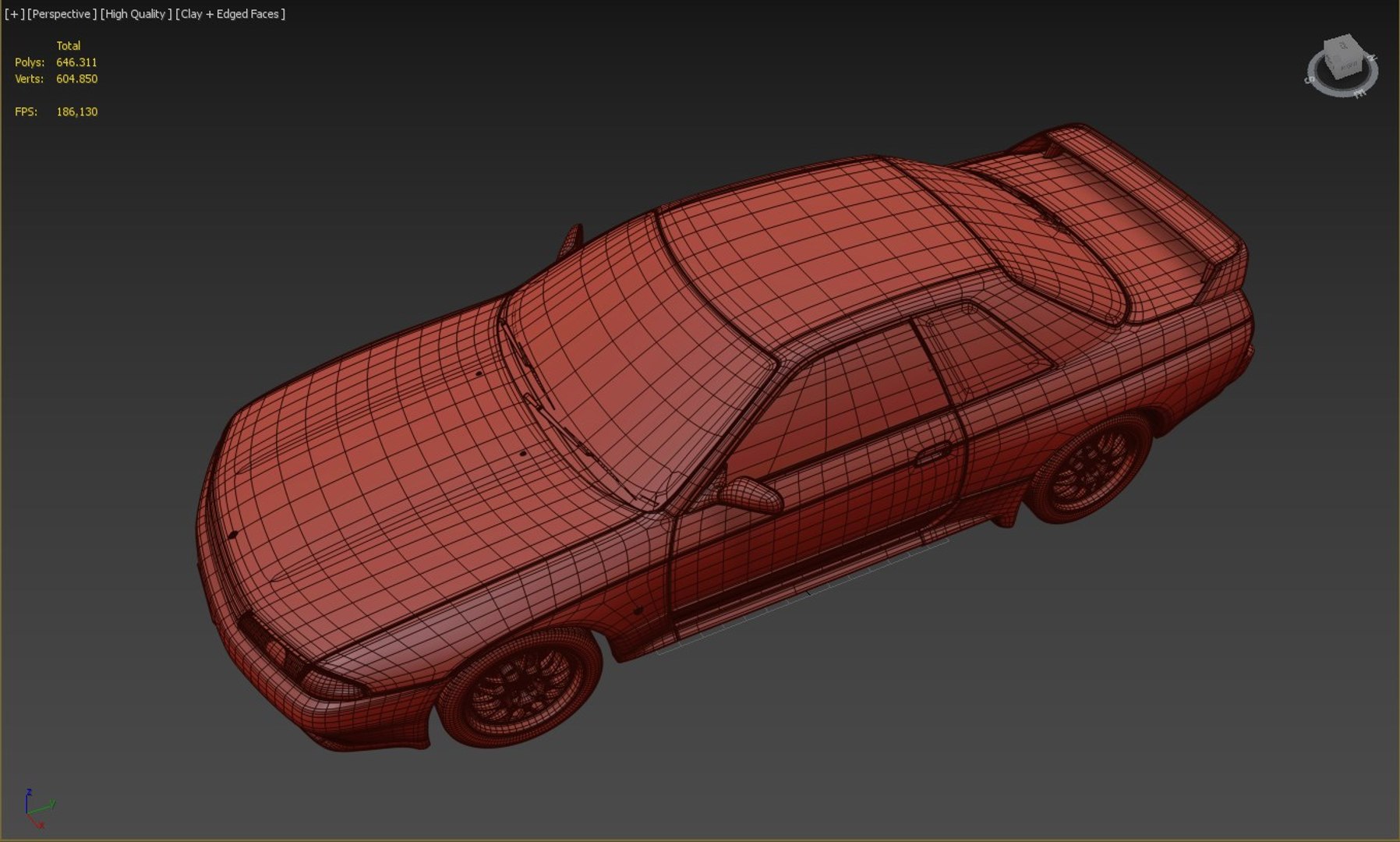 3D Nissan Skyline GT-R R32 V-spec II Model - TurboSquid 1824778