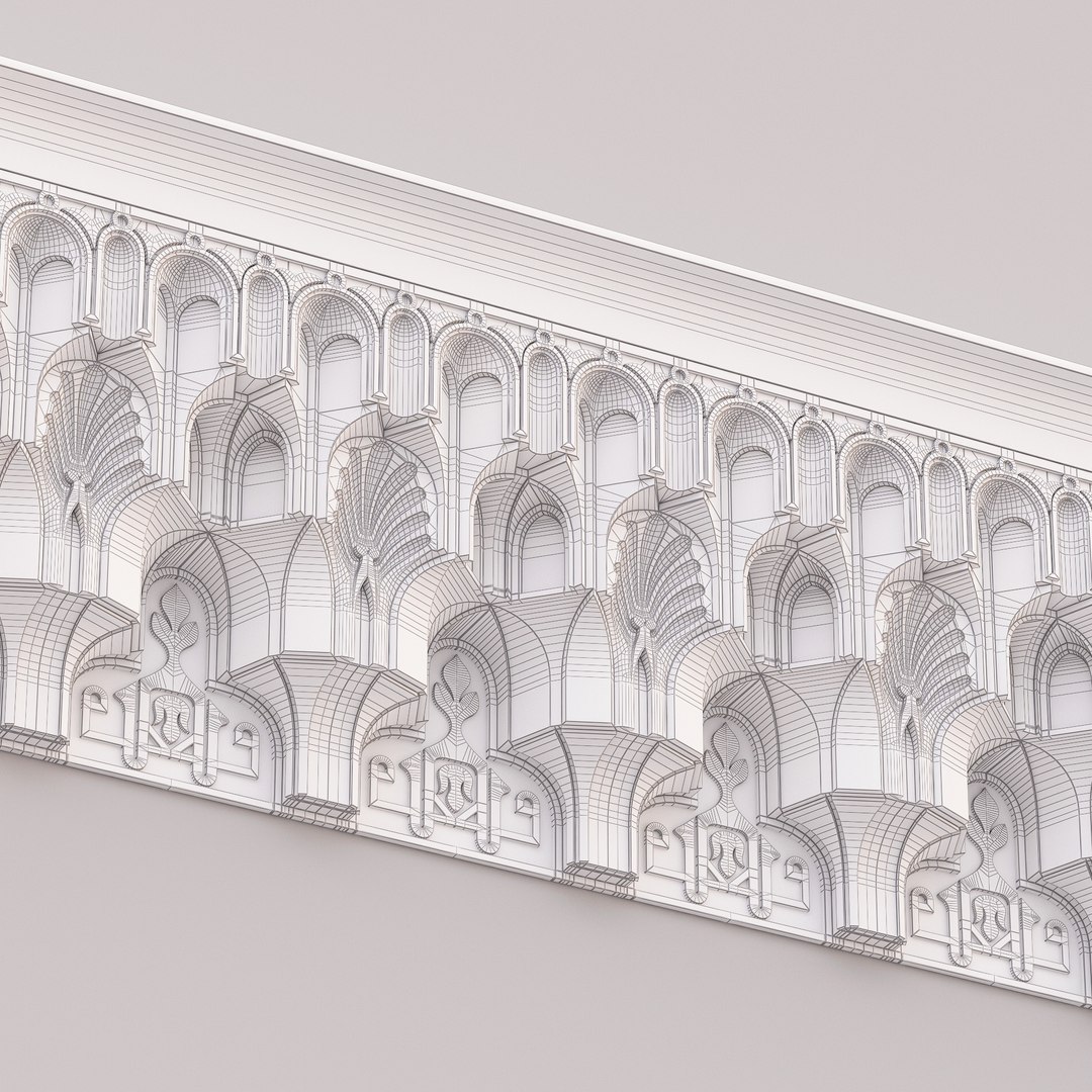 3D Classic Islamic Cornice https://p.turbosquid.com/ts-thumb/Fz/Q2vtaN/2W/wireframe_1/jpg/1775398788/1920x1080/fit_q87/3da8df176e1542b5fd157c87c2375df28036714d/wireframe_1.jpg