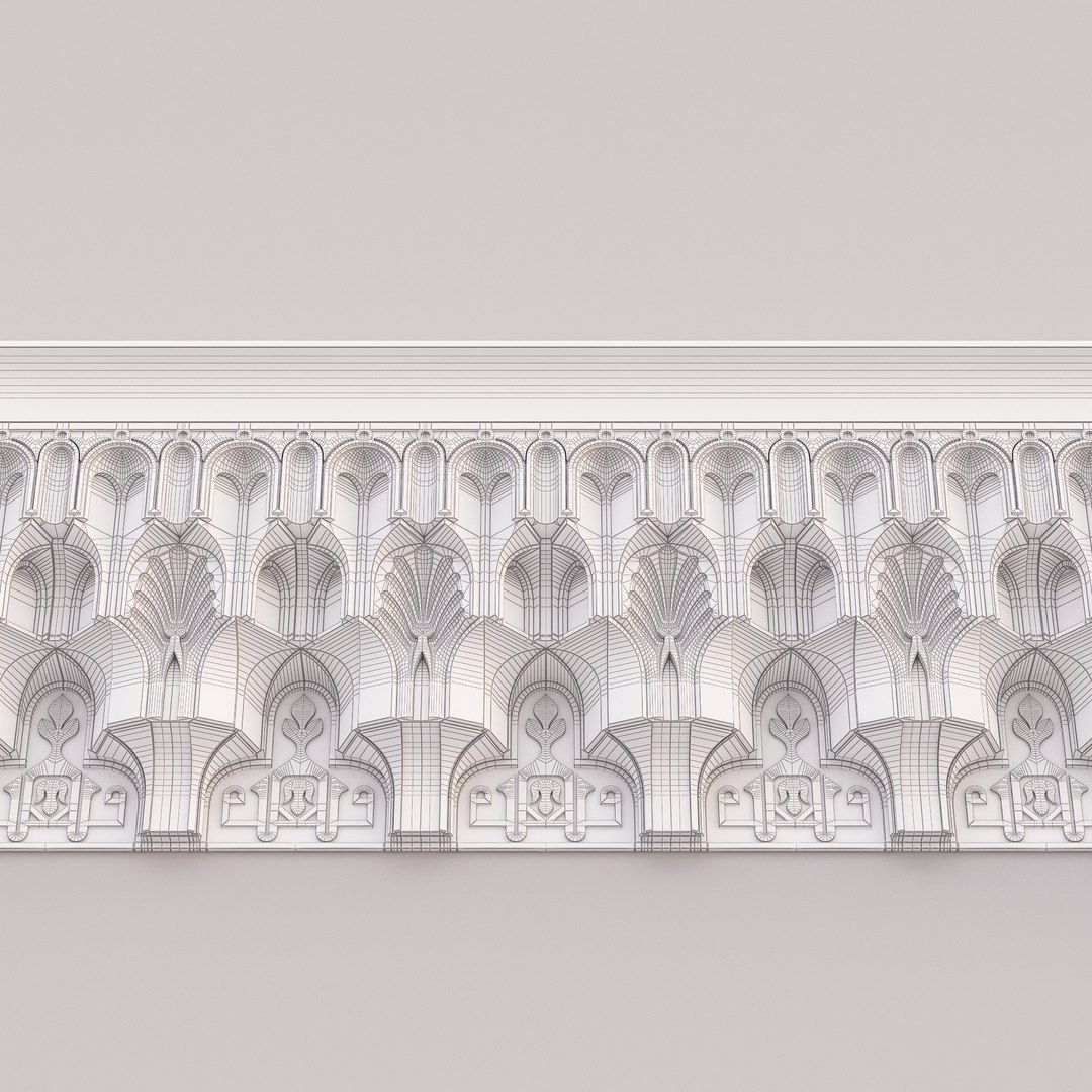 3D Classic Islamic Cornice https://p.turbosquid.com/ts-thumb/Fz/Q2vtaN/e2/wireframe_7/jpg/1775398791/1920x1080/fit_q87/e12ea0e32f548d1328ebb0b9939a6bdc8f2ff1a0/wireframe_7.jpg