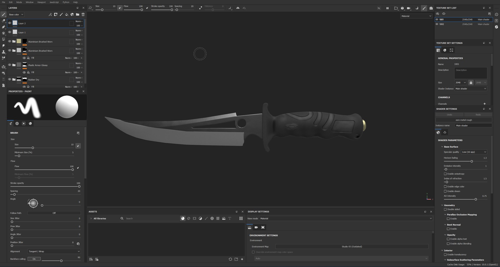 Curved Knife 3D Model - TurboSquid 2283052