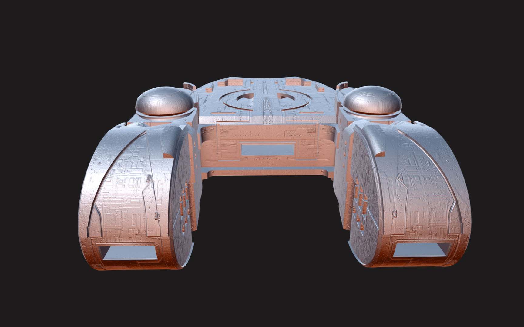 Max Mecha Battleship Spacecraft