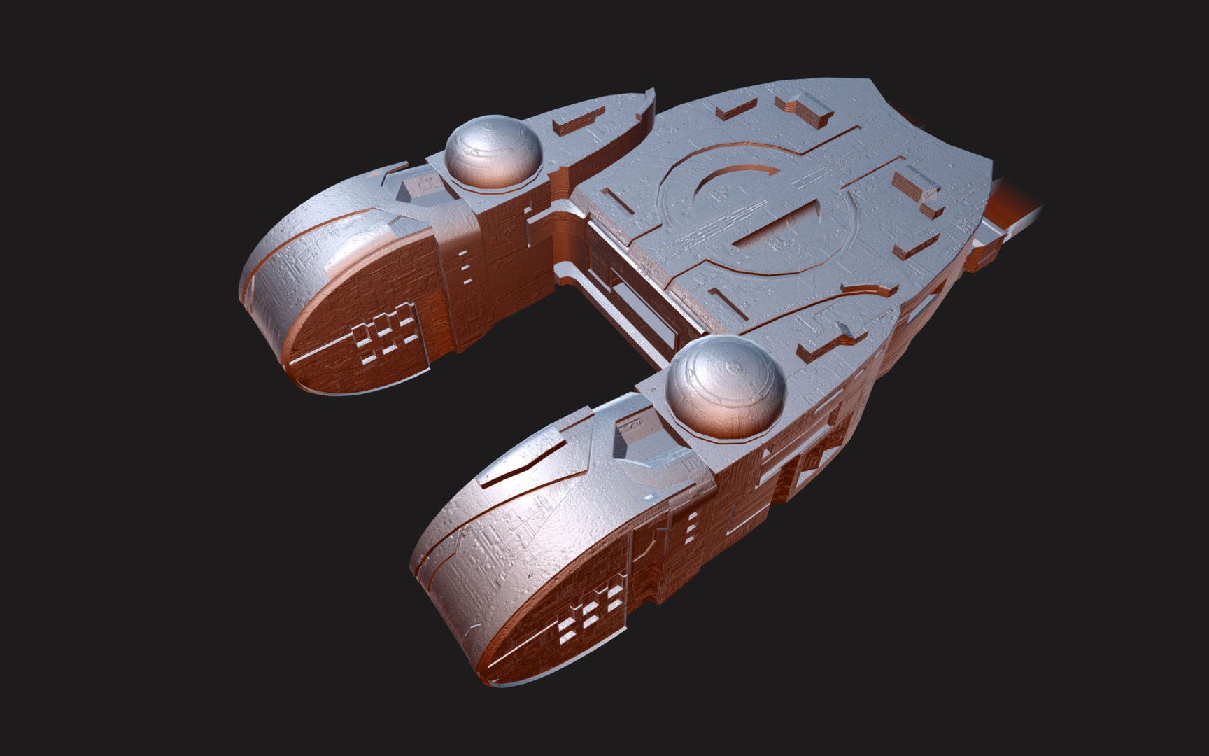 Max Mecha Battleship Spacecraft