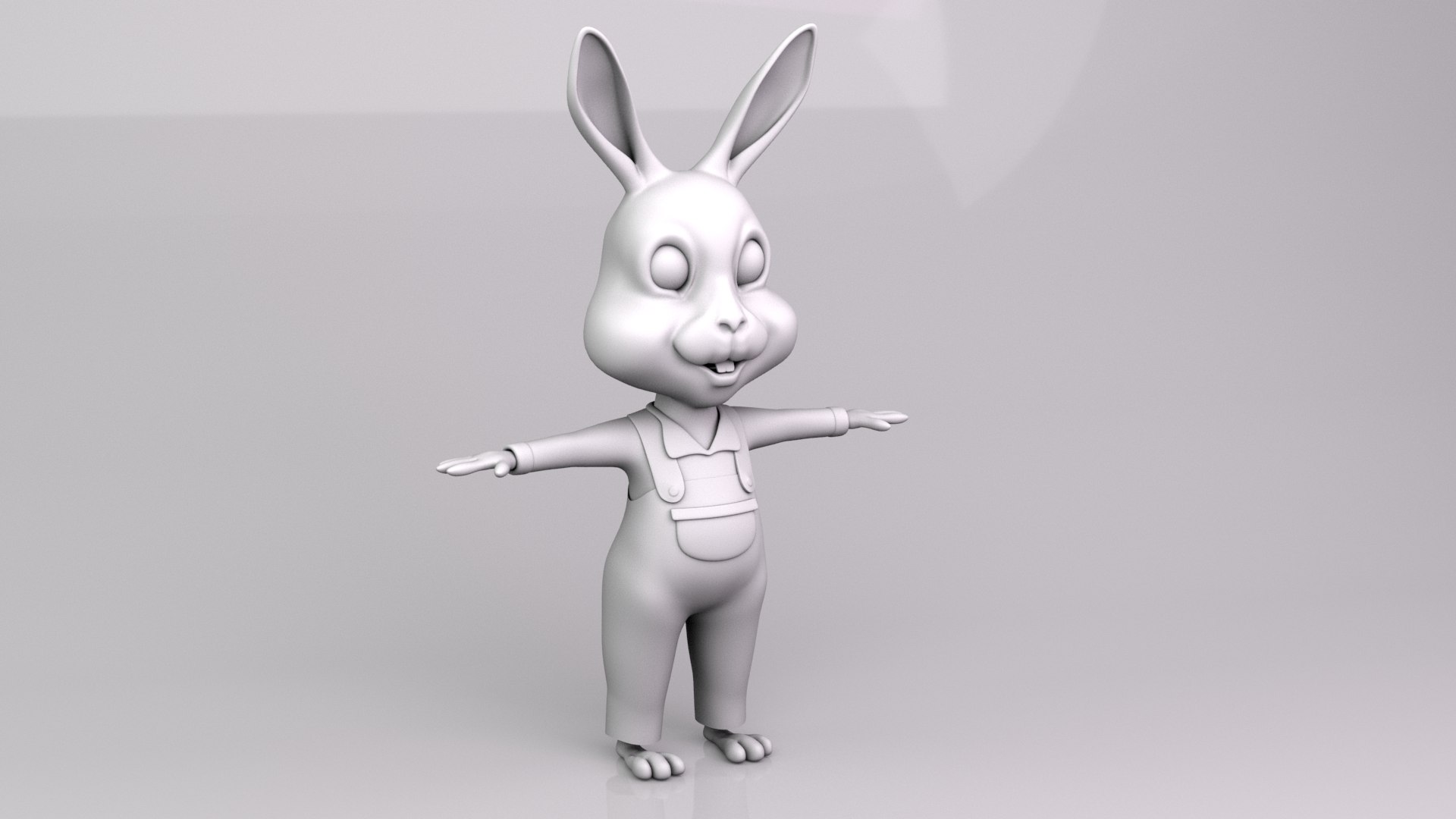 3D 3d Model Of Bunny Model - TurboSquid 1921359