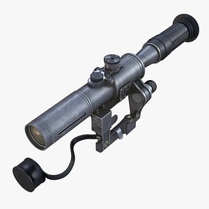 3D model Optical Scope SVD
