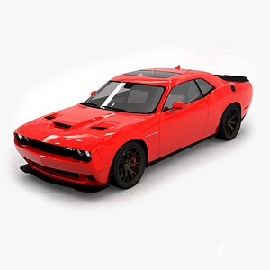 3d 2015 dodge challenger model