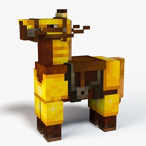 Minecraft Horse 3D model