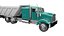 3D truck trailer w900 semi model