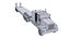 3D truck trailer w900 semi model
