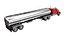 3D truck trailer w900 semi model