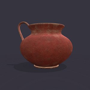 3D model viking pot
