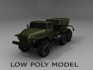 Low poly BM-21