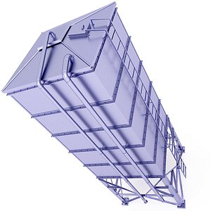 3D Rectangular Silo Storage 18