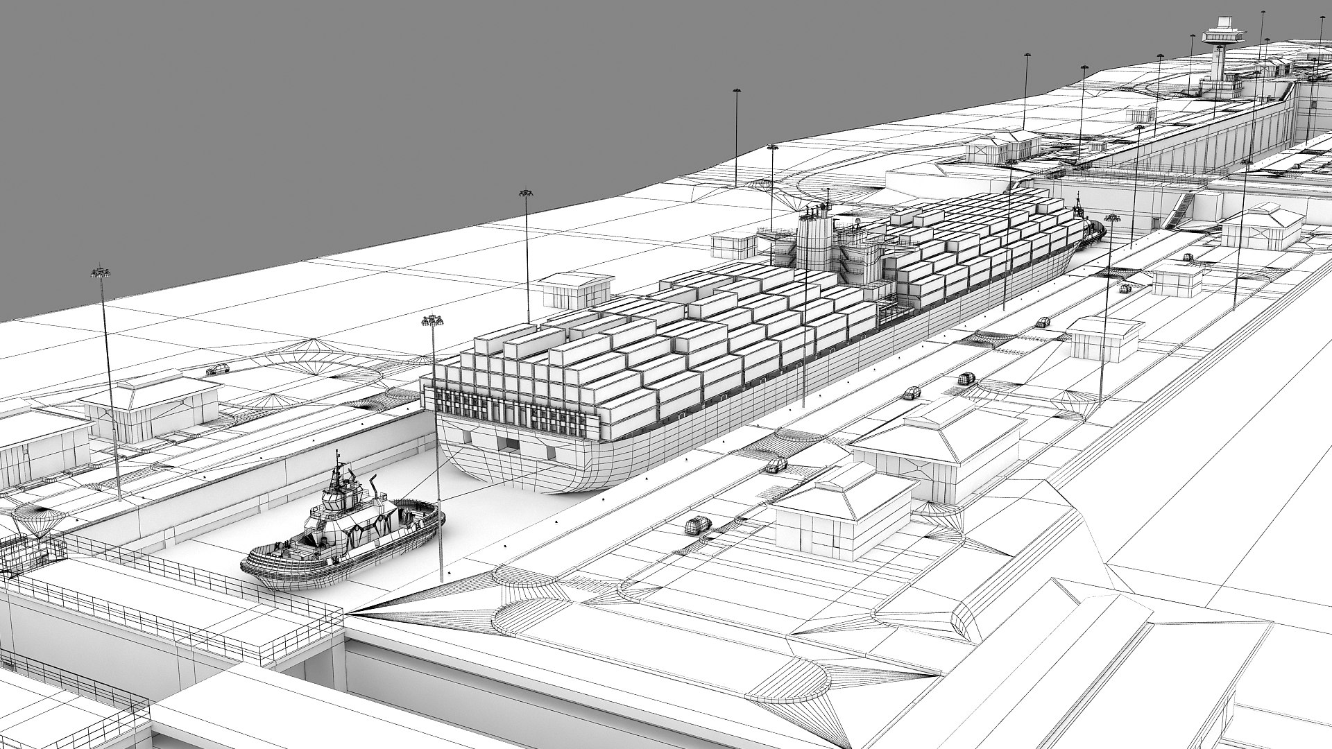 Cocoli Locks - Panama Canal 3D https://p.turbosquid.com/ts-thumb/Fz/jLJPQV/DS/wire_cocoli_000001/jpg/1736937562/1920x1080/fit_q87/231eeaead7fd73da11b36ad55a47ee0b13a6181e/wire_cocoli_000001.jpg