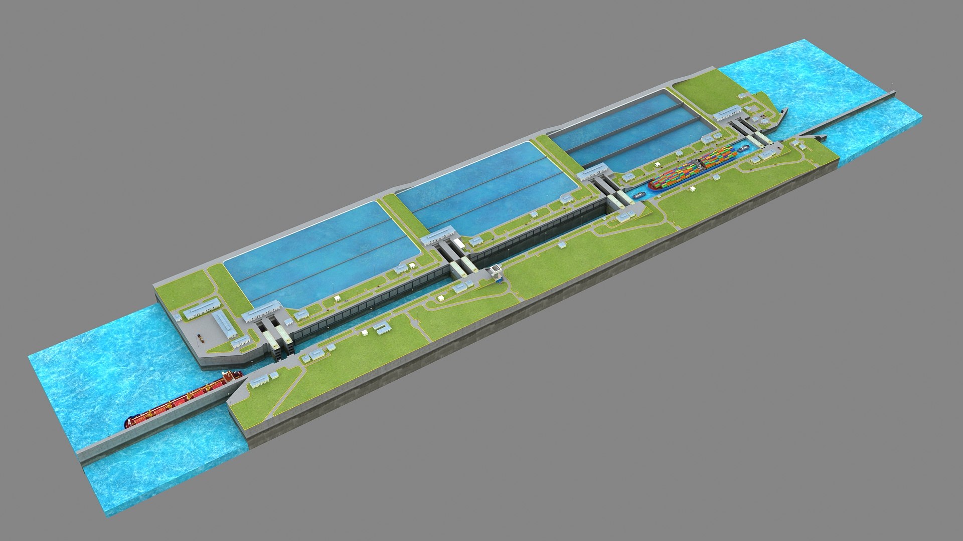 Cocoli Locks - Panama Canal 3D https://p.turbosquid.com/ts-thumb/Fz/jLJPQV/Hc/cocoli_010017/jpg/1736937550/1920x1080/fit_q87/b02bf4d39ad15f5687c96006ff4e66be6f21a2d0/cocoli_010017.jpg
