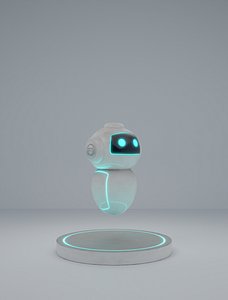 3D Low poly robot