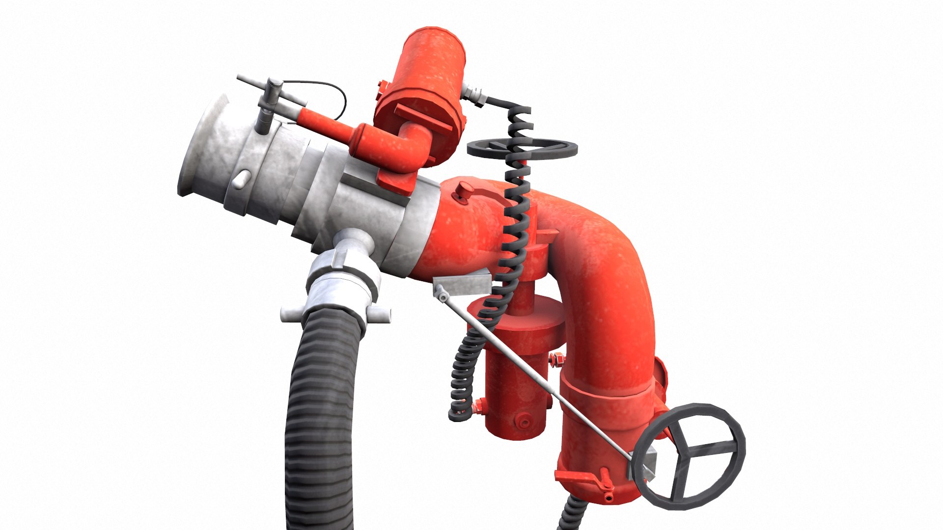 3D Fire Hose HVLR - TurboSquid 2333940