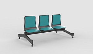 Pod Beam Seating 3D model 3D