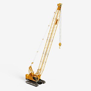 3D Crawler Crane