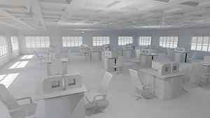 Office Interior - No Material