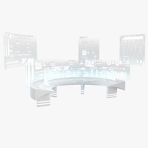 Sci-FI Futuristic Command Table