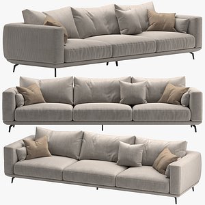 3D NR23 Three Seater Sofa