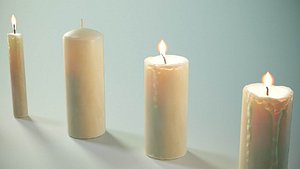 Melted Candle