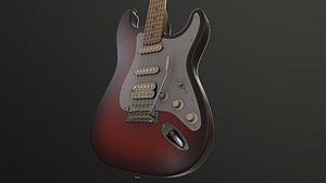 FENDER DELUXE STRAT HSS MN TBS