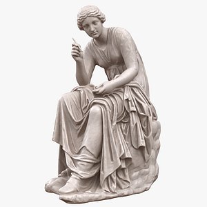 Muse Eloquence Calliope Statue