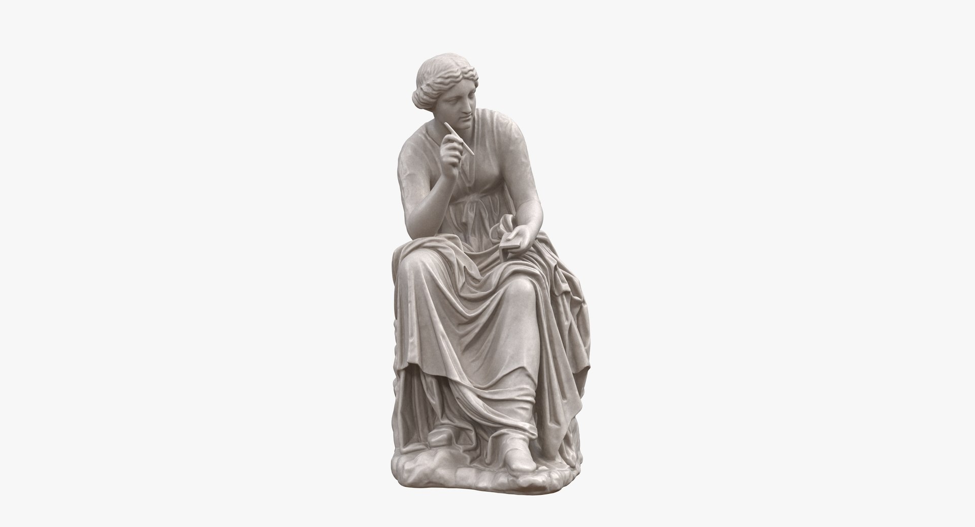 3D Muse Eloquence Statue https://p.turbosquid.com/ts-thumb/G0/9DOYV3/Z5/muse_09_colors0000/jpg/1724799852/1920x1080/fit_q87/fae36a3eba2434afad77e611c2df2a236b0cefd2/muse_09_colors0000.jpg