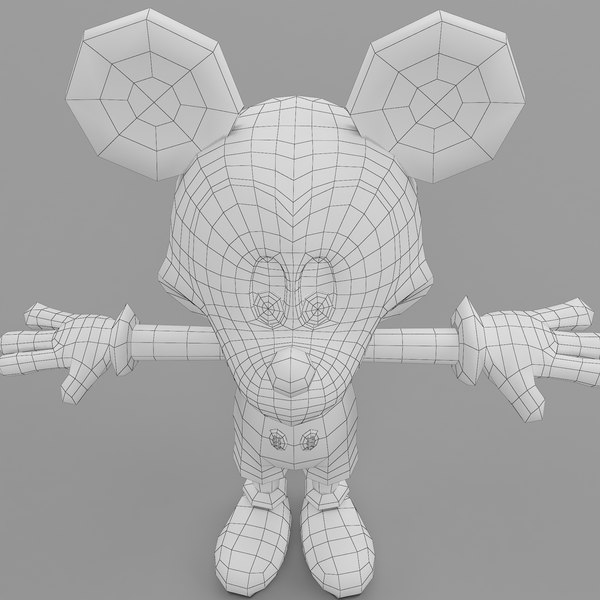 Mickey mouse 3D - TurboSquid 1692689