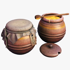 Stylized Honey Pots