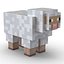 マヤのために装備されたMinecraft羊