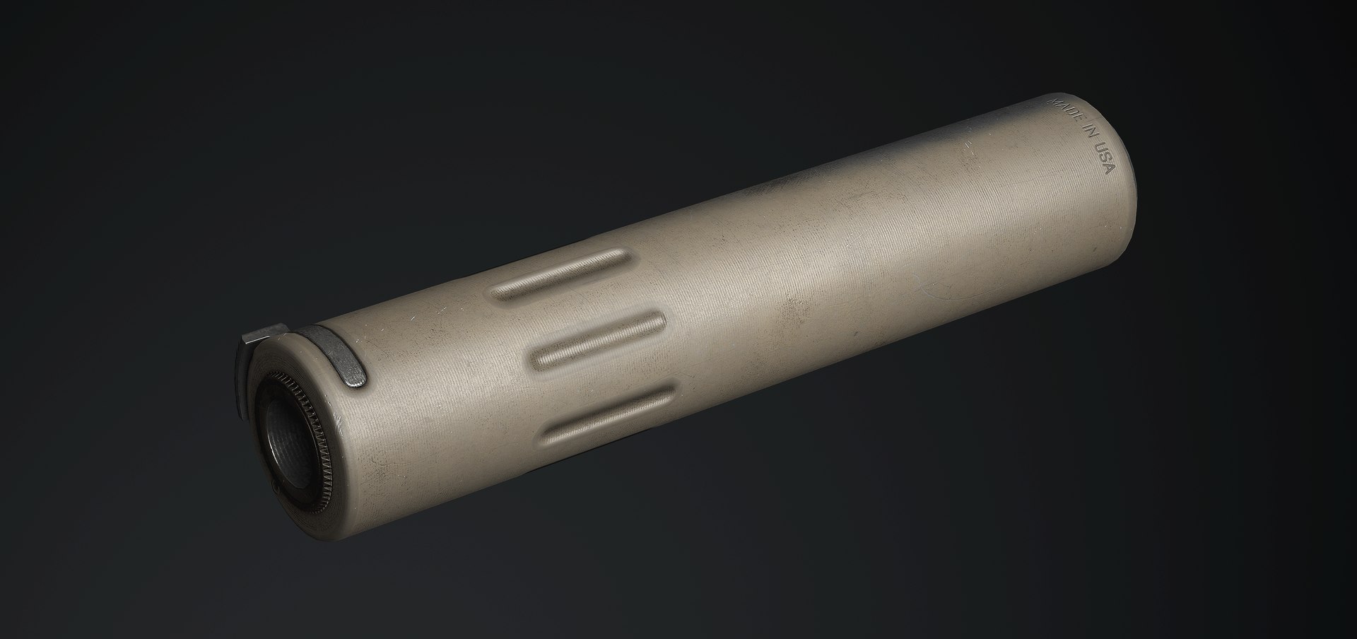 3D Silencer Ar15 - Sand VR AR Low-poly - TurboSquid 2071402