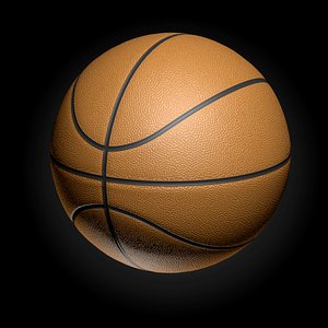 3d model basketball ball