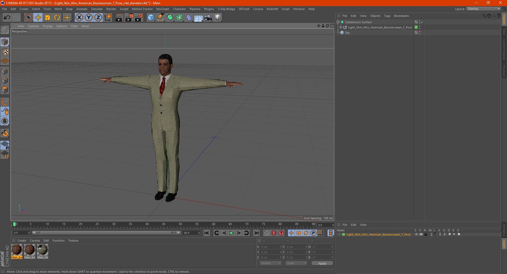 Schimpansen T-Pose Light Fur 3D-Modell - TurboSquid 1441049