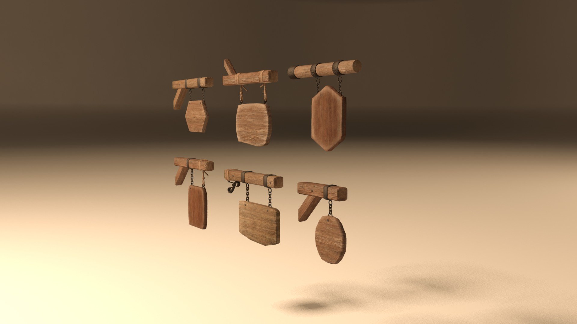 Tavern Inn Signs Pack Model - TurboSquid 1983427