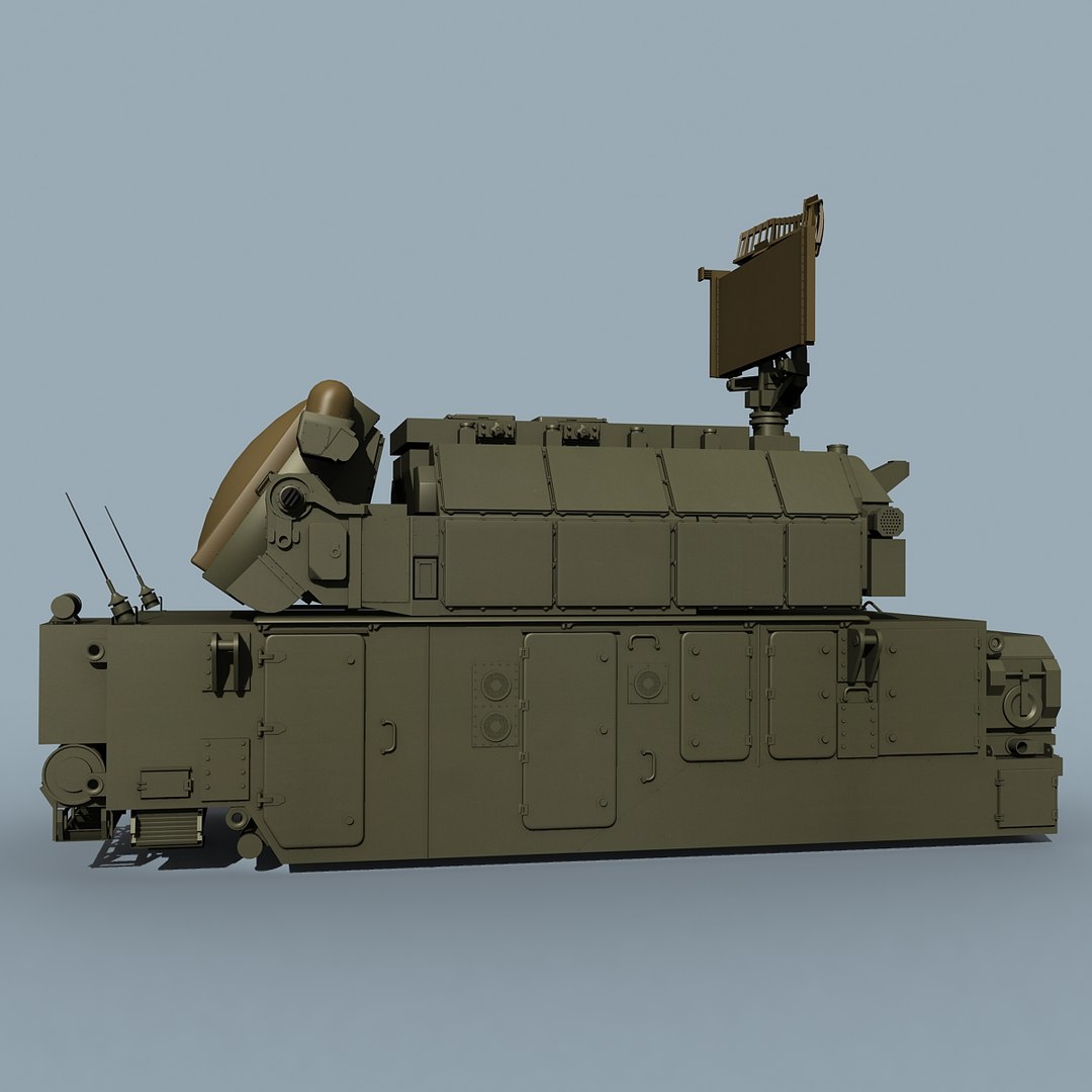 Tor-m2km Sa-15 3d Model