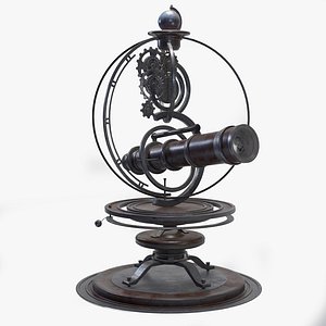 Dusty Vintage Telescope 02