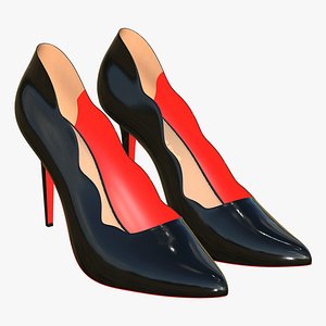 Black Shoes  For Womens High Heels model