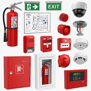 Fire Equipment Set