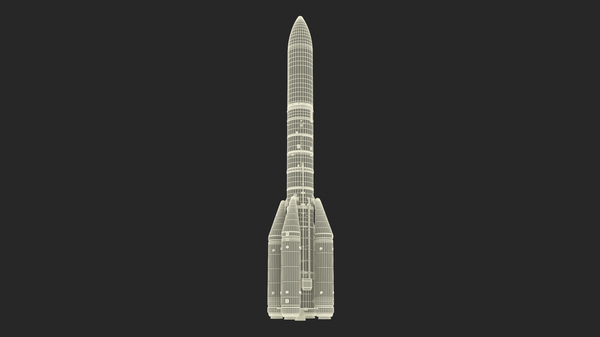 Space Rocket Launch Vehicle Model - TurboSquid 2198808