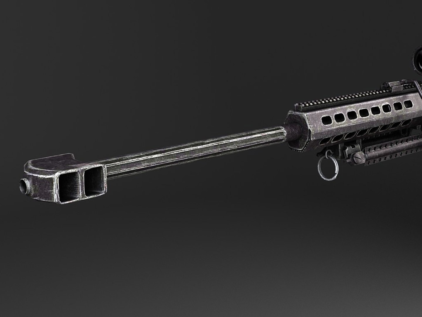 3d Rifle A1 Barrett Model