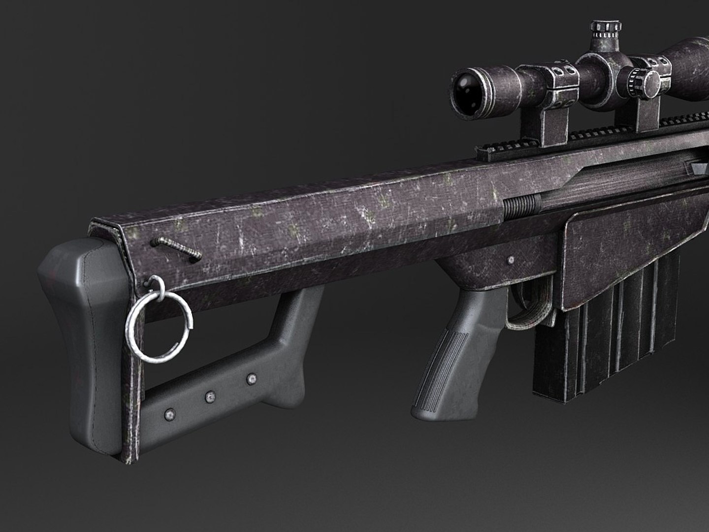 3d Rifle A1 Barrett Model