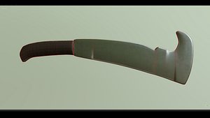 machete 3D model