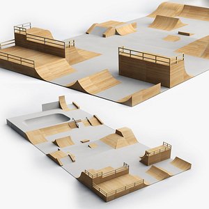 Skate Park 3D model