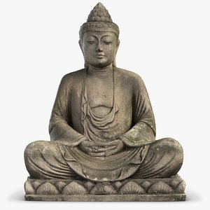 Small Monk Statuette 2