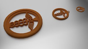 coaster pendant model